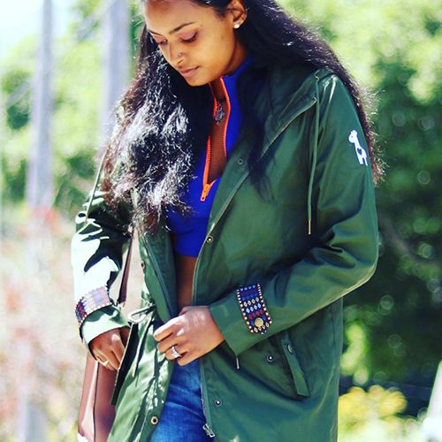 Yemeskel Fishtail Parka Jacket