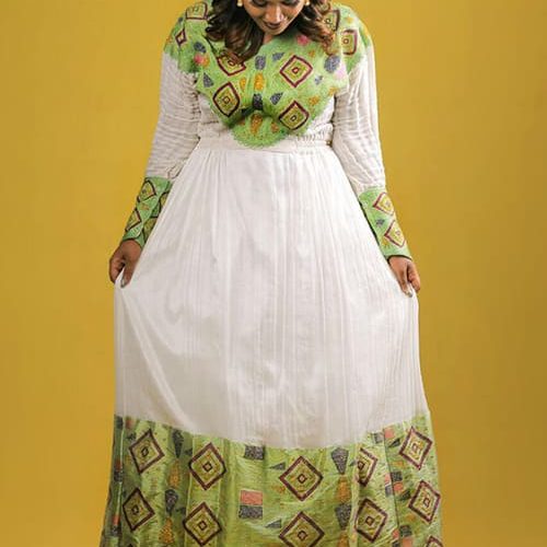Ethiopian Traditional Wedding Dress