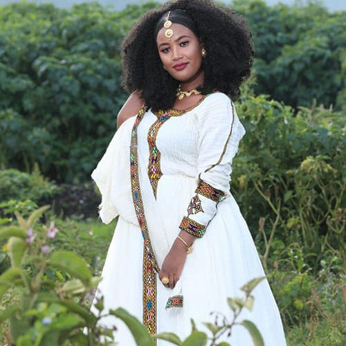 New Style Ethiopian Habesha Kemis
