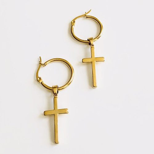 Heavenly Gold Plated Earrings
