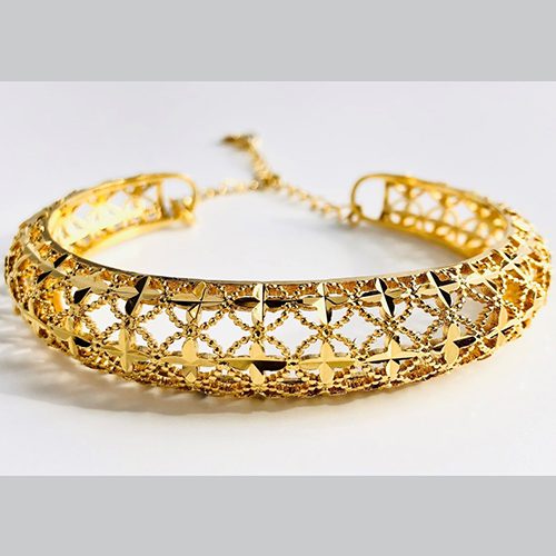 Massawa Gold Plated Cuff