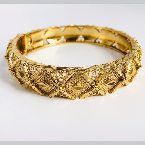 Nefasit Gold Plated Brass Bracelet