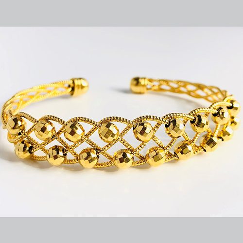 Tigre Gold Plated Brass Bracelet