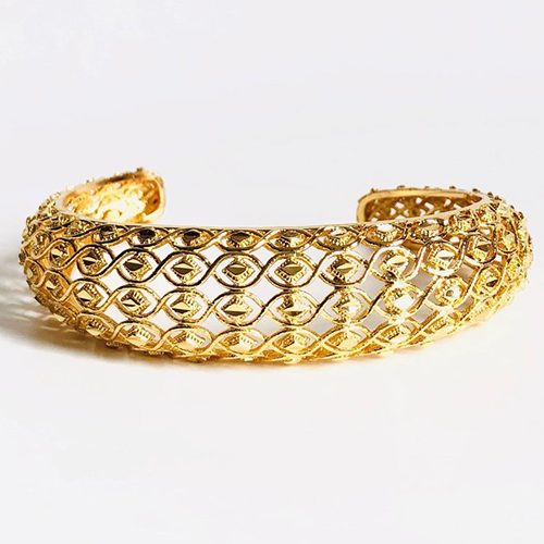 Tigrinya Gold Plated Cuff