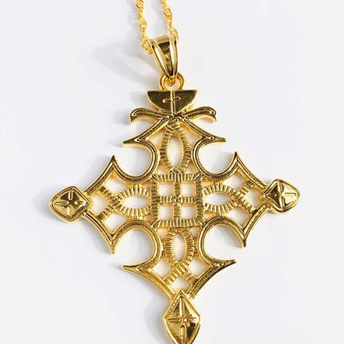 Imnet Gold Plated Brass Pendant