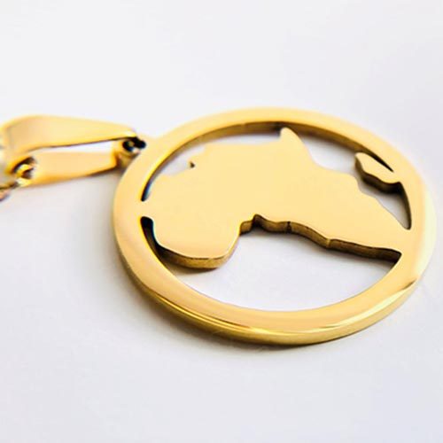 Kuumba Gold Plated Pendant