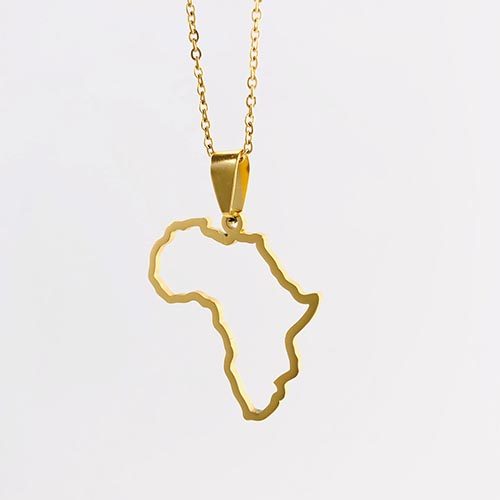Kwanzaa Gold Plated Pendant