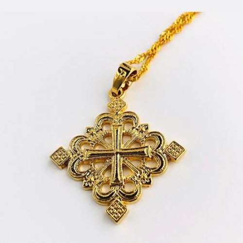 Timket Gold Plated Brass Pendant