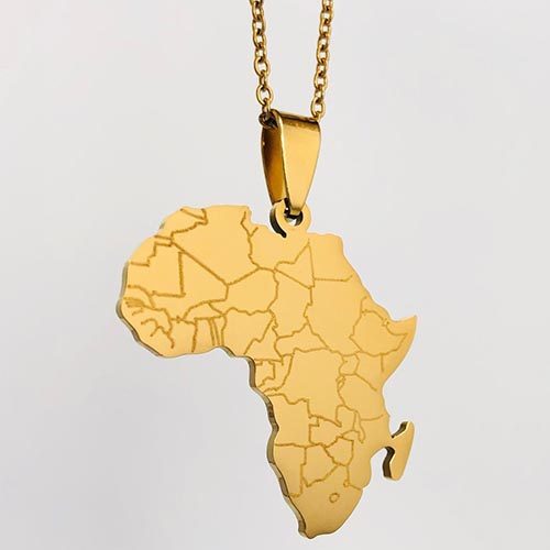 Umoja Gold Plated Pendant