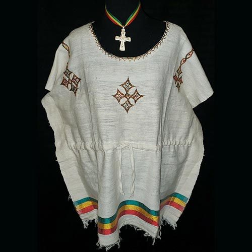Ethiopian Rasta tunic spun cotton