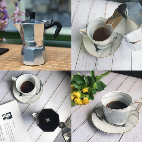 Coffee Maker Aluminum Moka Pot