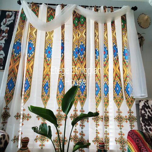 TIBEBE Design Window Curtain set
