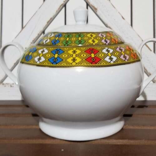 Eritrean Serving Bowl Set with Lids