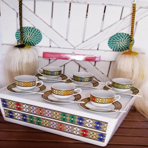 Ethiopian Eritrean coffee serving Tray