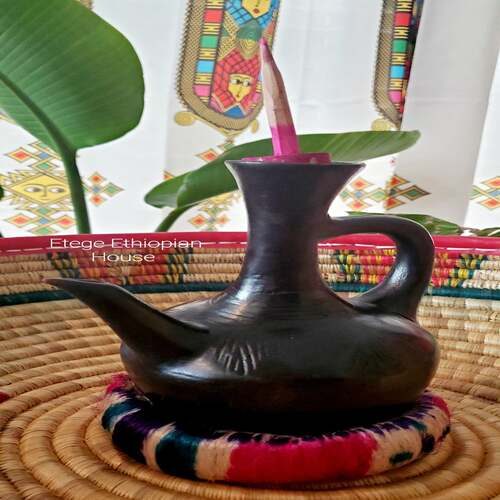 Ethiopian Porcelain coffee Pot Set