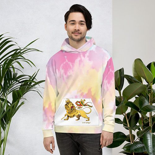 Tie-dye Unisex hoodies