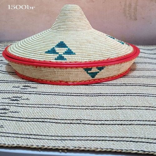 Ethiopian/ Eritrean Traditional Cultural Mesob & Kolo Holder