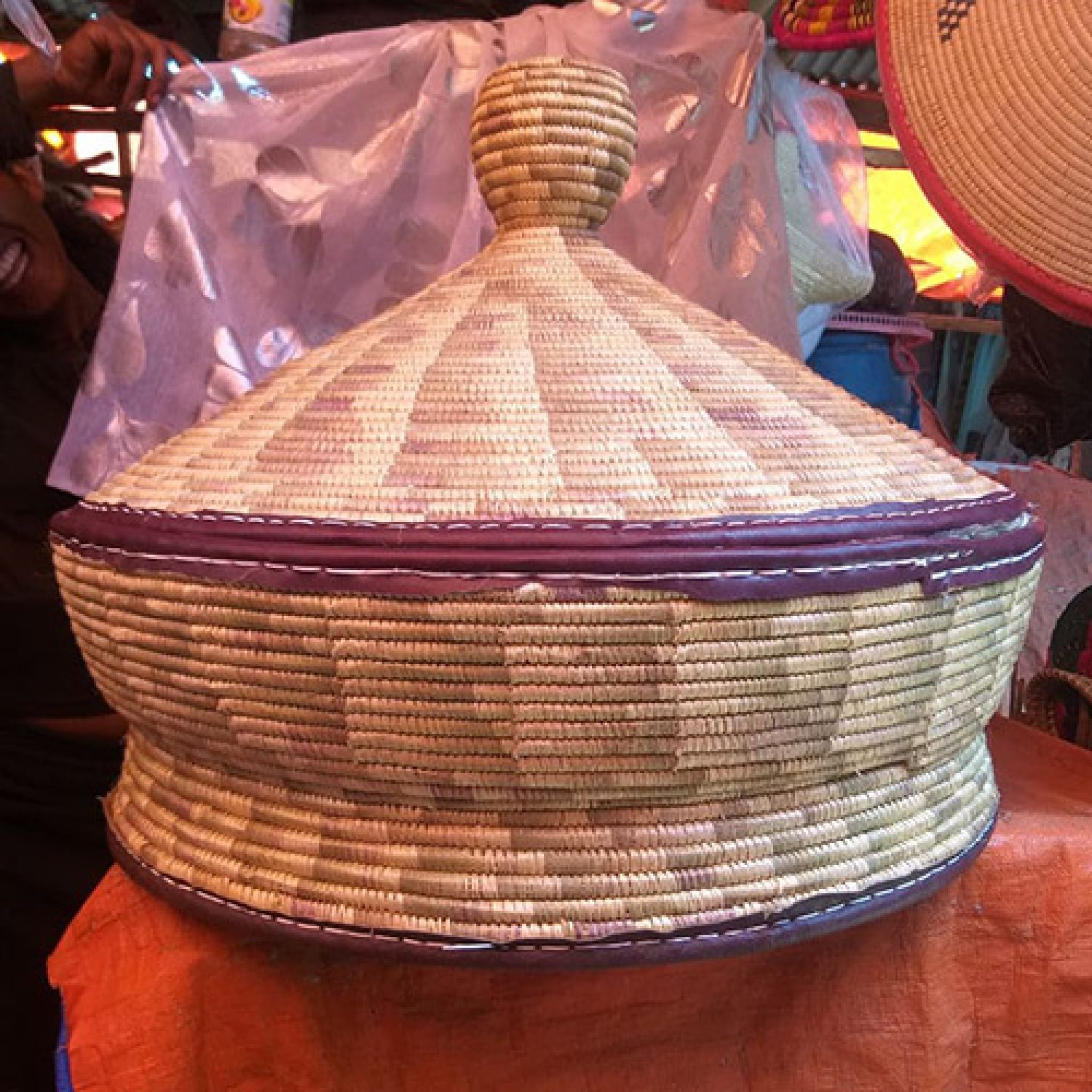 Hand woven Ethiopian Basket Mesob The Habesha 