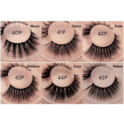 False Eyelashes Gold Box