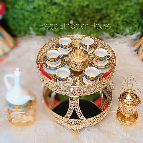 Circular Ethiopian Eritrean Gold Rekebot