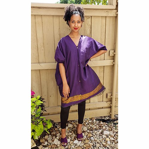 Saba Material Tunic Top