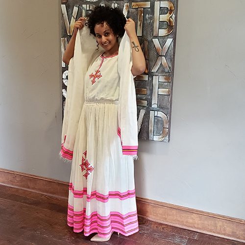 Three Piece Ethiopian Traditional Dress