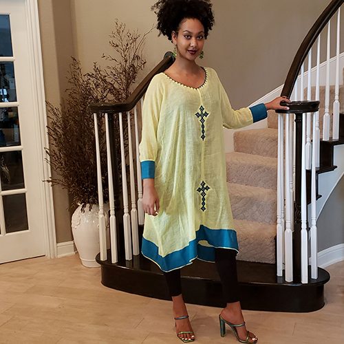 Sheet Yellow Tunic