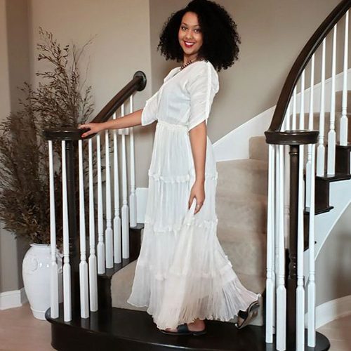 Shifta7 - DE14 Two Piece Ethiopian dress