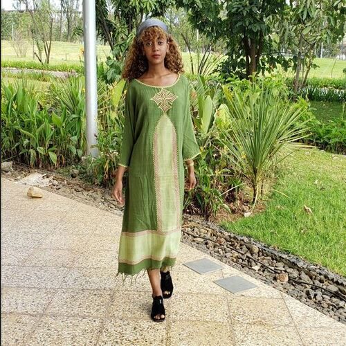 Midi Ethiopian dress