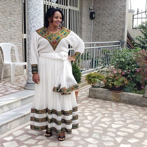 Shifta7 - N60 Two Piece Ethiopian dress
