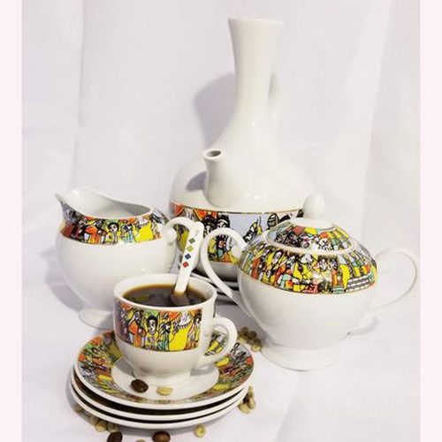41 Pcs Ethiopian Eritrean Coffee Ceremony Set Saba Edition