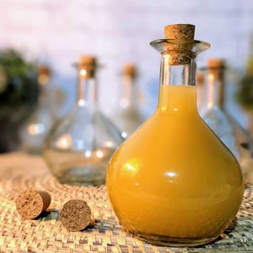 Ethiopian Honey Wine Glass with Customized Corks