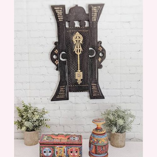 Ethiopian Orthodox Church Hand Carved Cross Wall Art