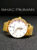 White Gold Gentleman’s  5 ATM ALL Stainless Steel Quartz Watch   