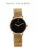 Black Gold Lady Elegance’s 5 ATM ALL Stainless Steel Quartz Watch