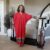 Shifta7 – DE36 Long Cotton Gabi Dress Red