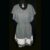 Ethiopian numbers short cotton dress