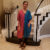 Shifta7 – A85 Saba Material 2 Tone Tunic Top