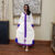 Shifta7 – S166 Two Piece Blue/Red Ethiopian Dress