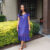 Shifta7 – S174 Navy Short Ethiopian Dress